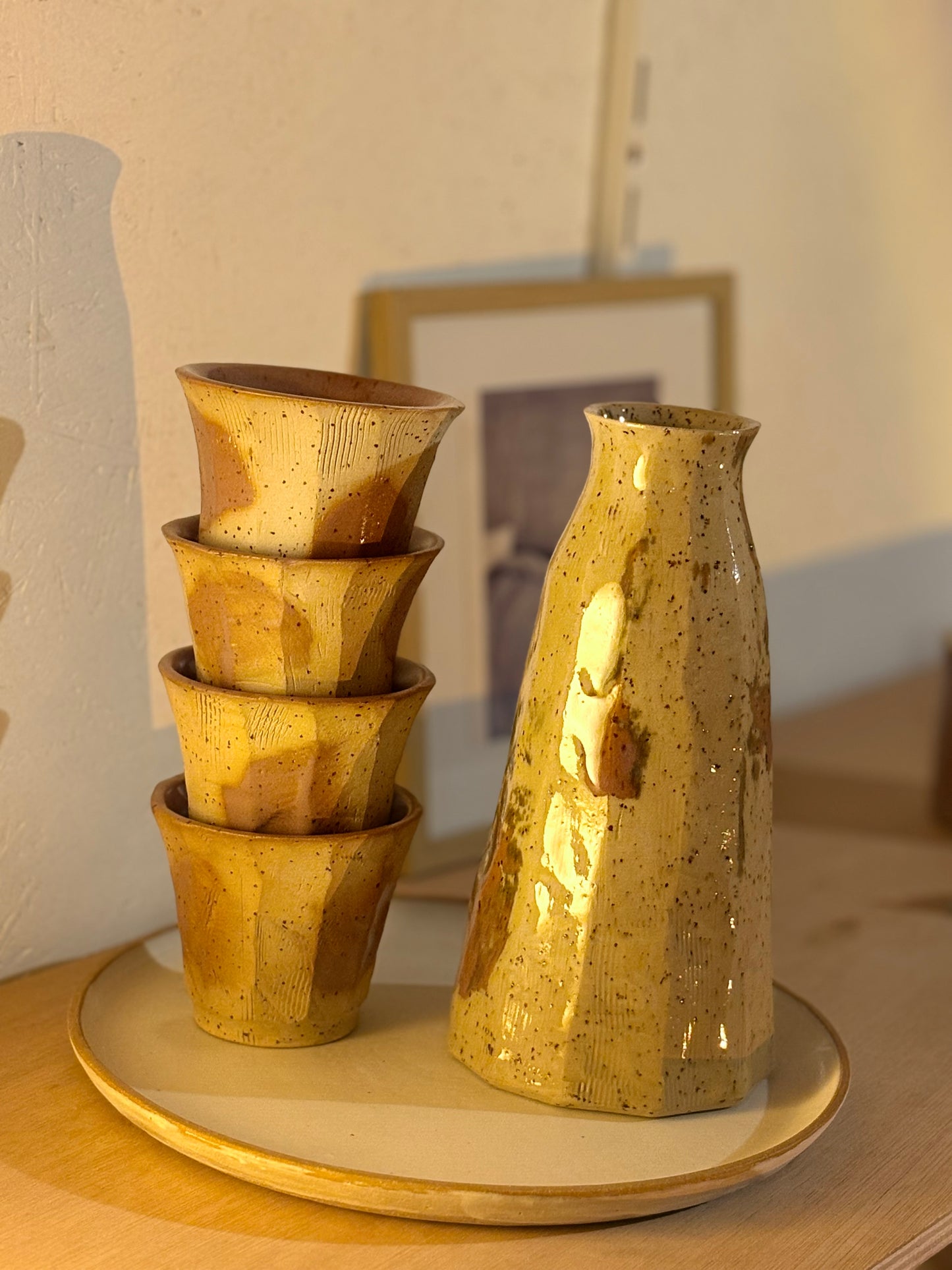 Carved cup