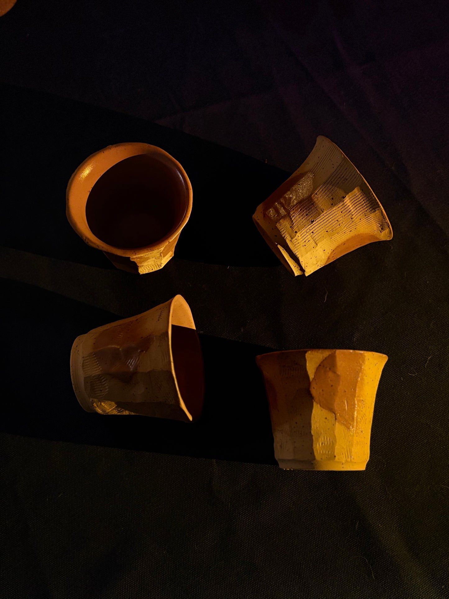 Carved cup