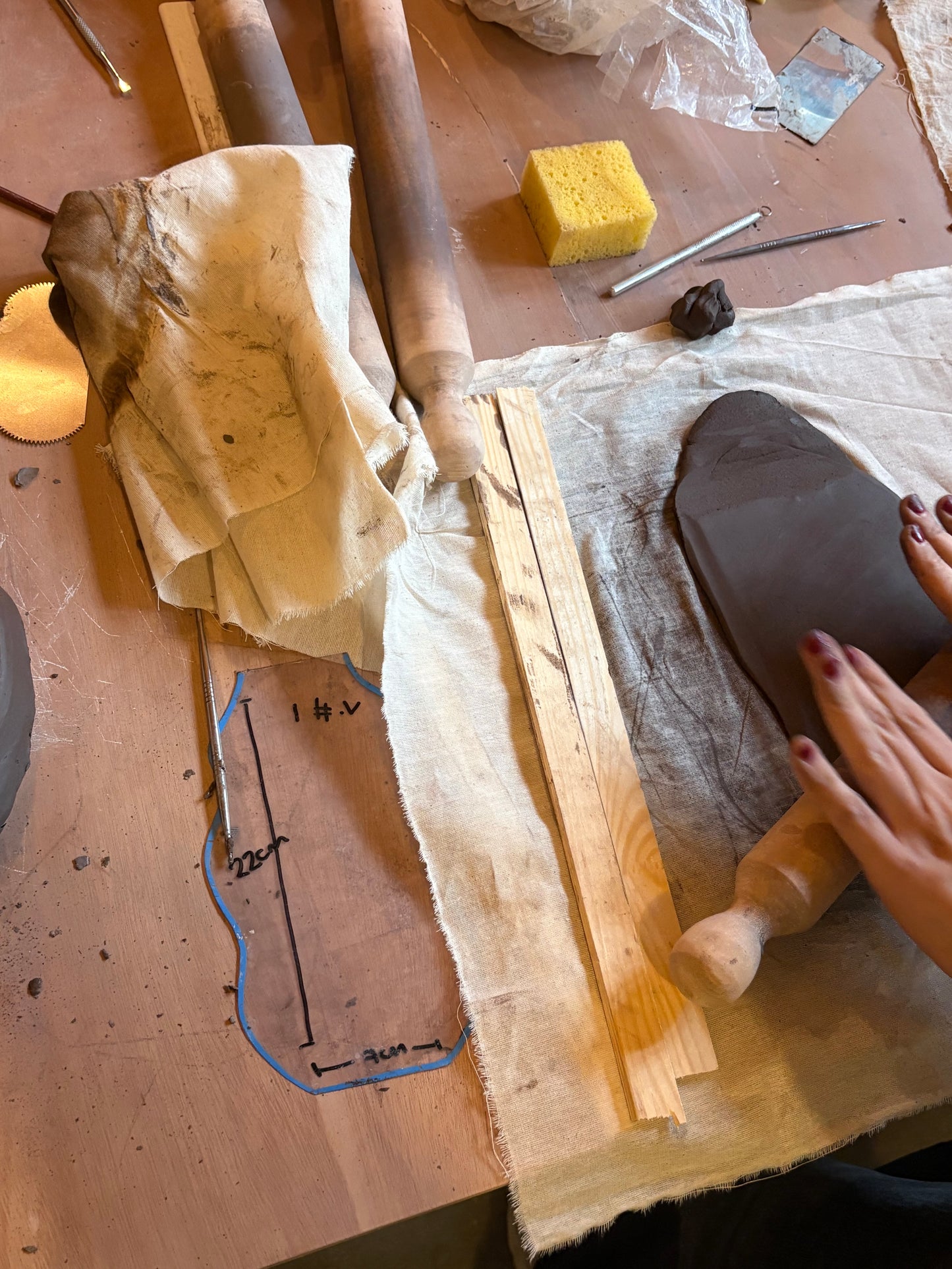 Making a flower pot