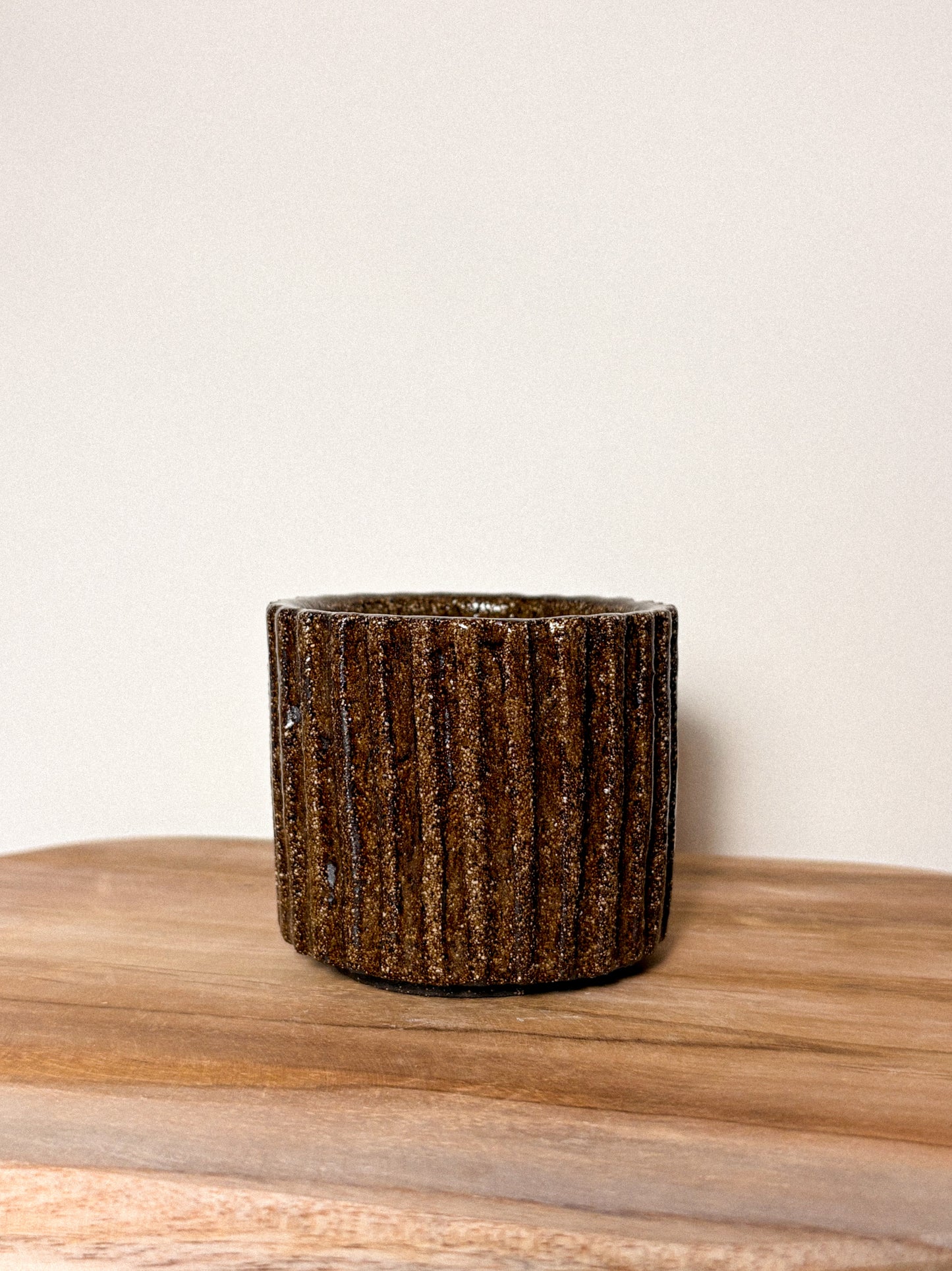 Textured cup