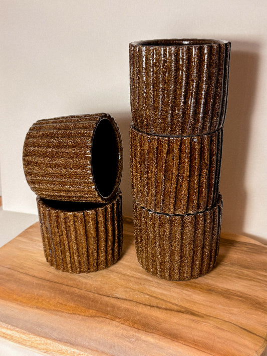 Textured cup