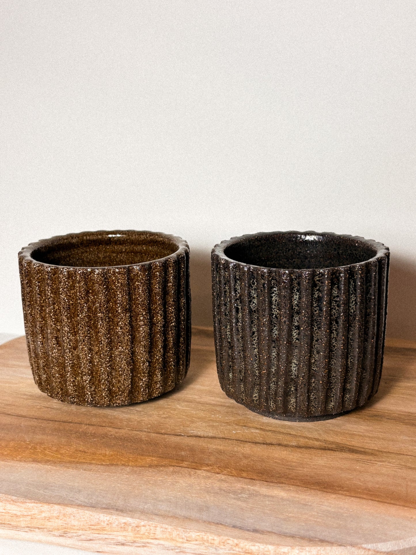 Textured cup