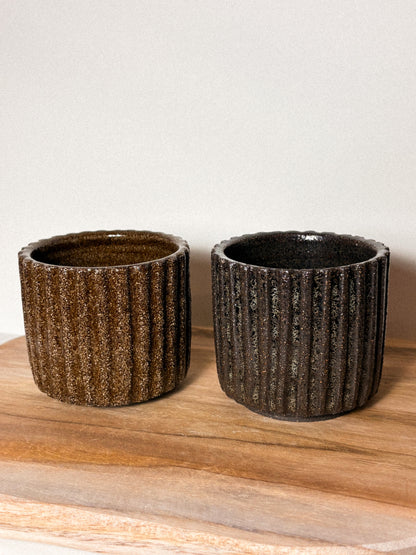 Textured cup