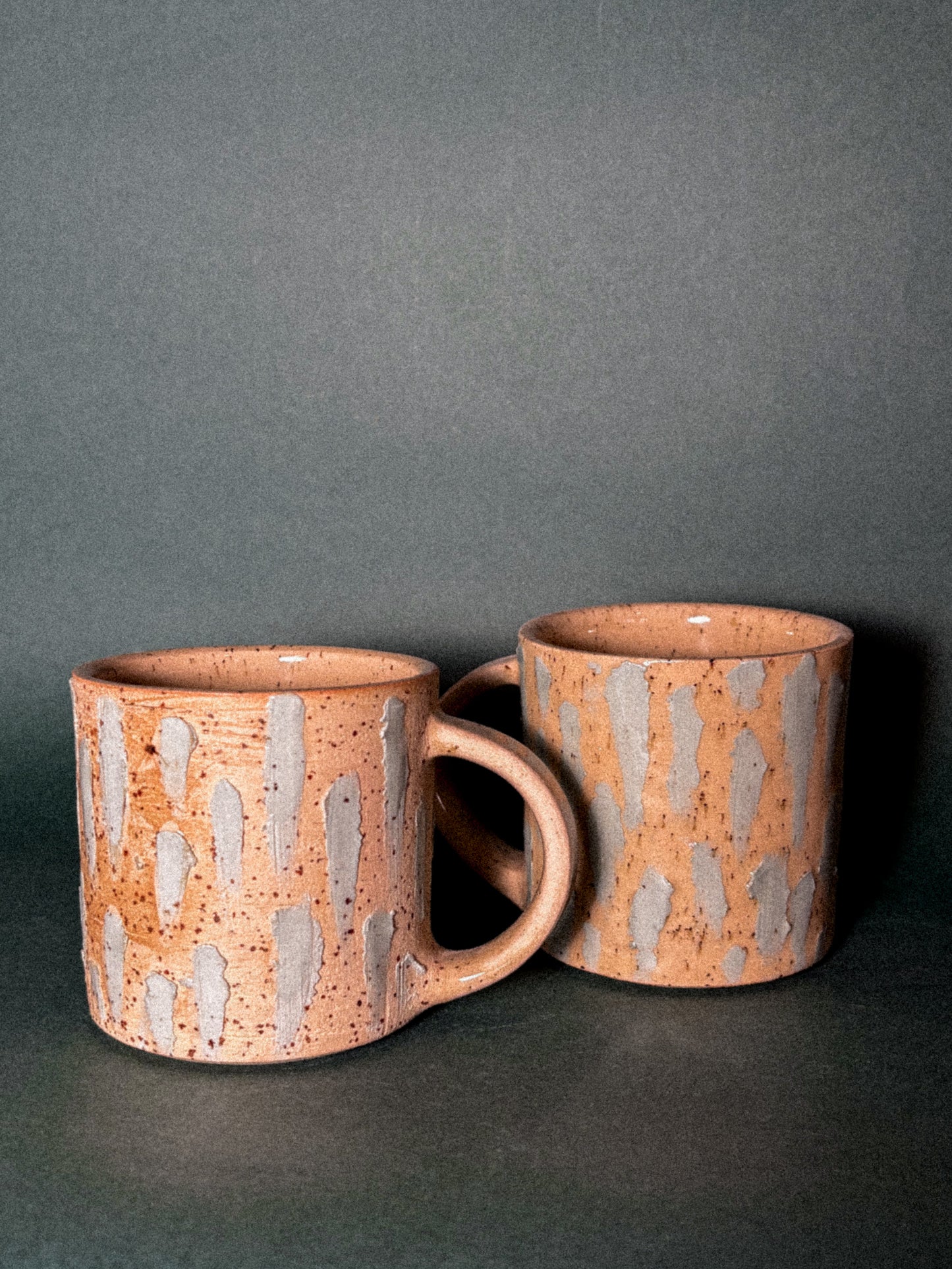 Classic mug blue rain