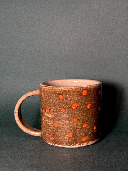 Classic mug Brown & Dots