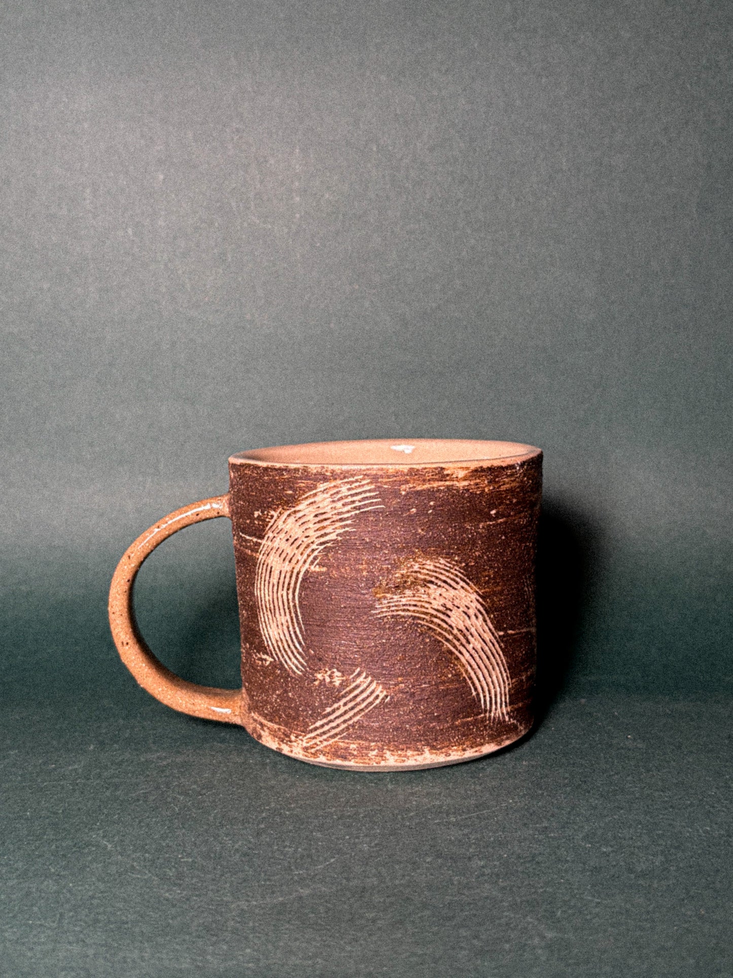 Classic mug Brown Texture